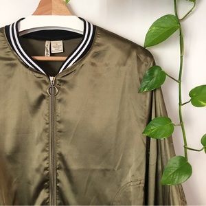 Passport Green Bomber Jacket